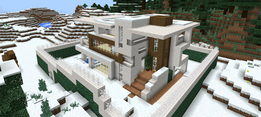 ✓ How to make a MODERN HOUSE in MINECRAFT