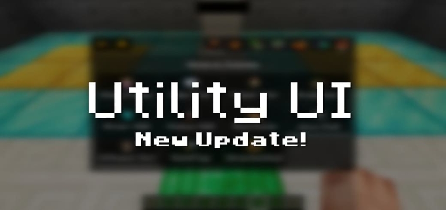 Utility UI Pack (1.20, 1.19) - Best HUD Pack for MCPE/Bedrock 