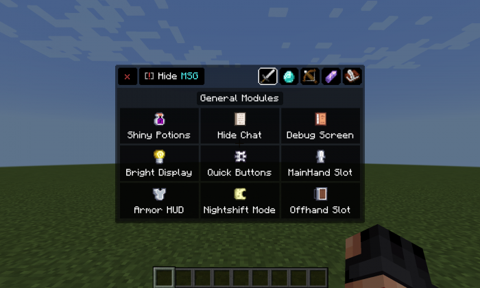 Utility UI screenshot 3