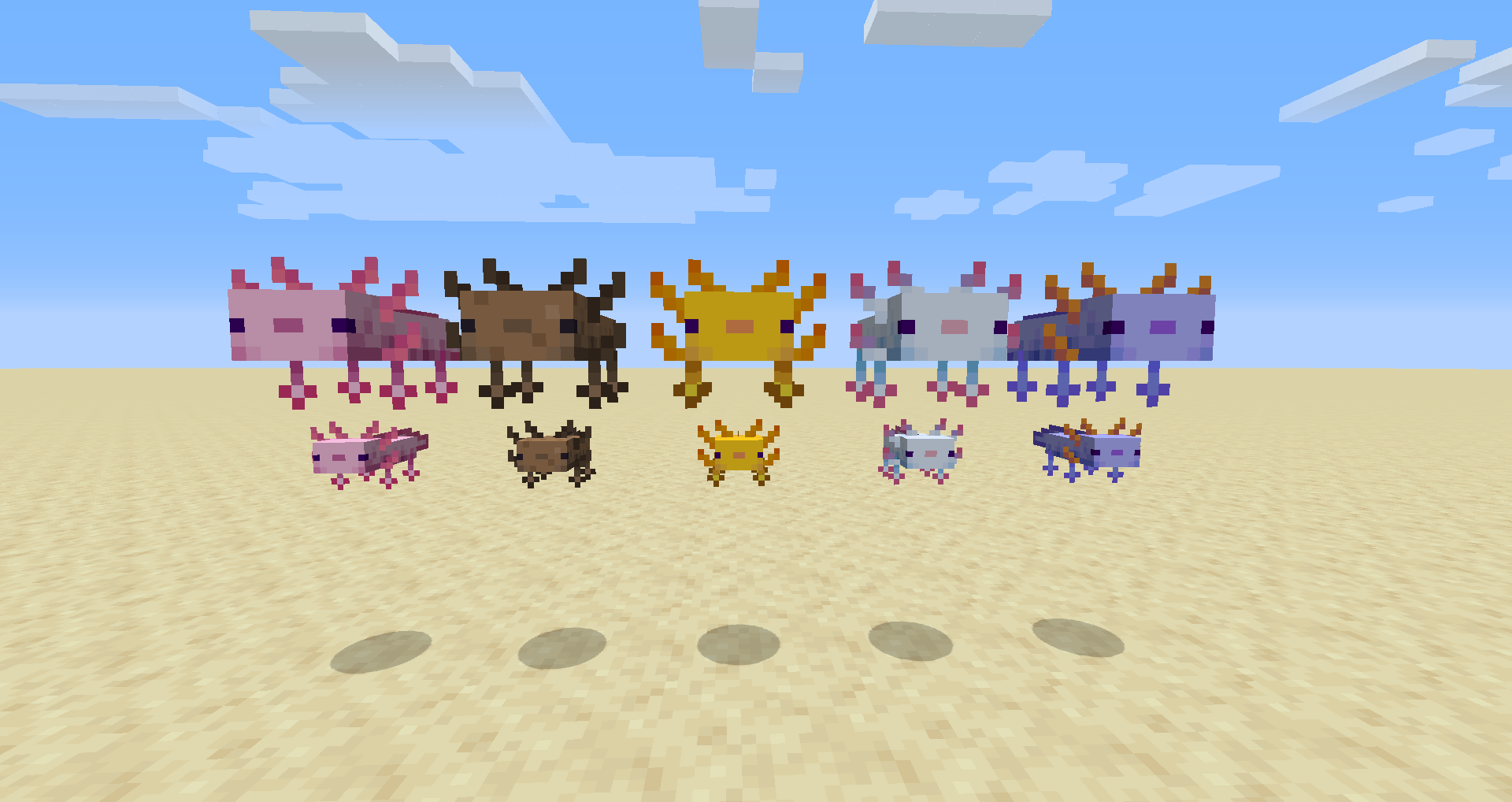 Shiny's Axolotl Variants screenshot 3