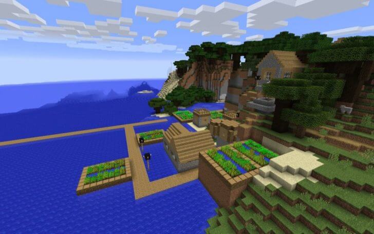 A village on the shore and an underwater fortress screenshot 2
