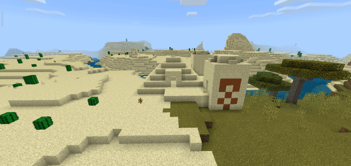 1749206750 Деревня в пустыне рядом с пирамидой screenshot 3