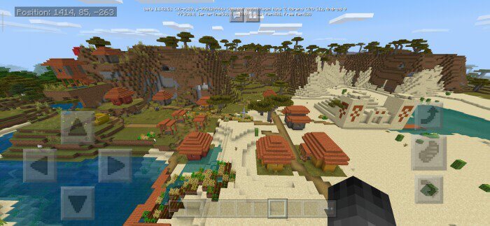 -990129966 A Savanna Village and a Pillager Camp screenshot 3