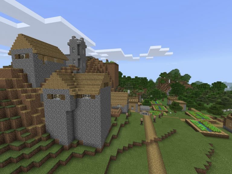 Stronghold under Village by Spawn screenshot 1