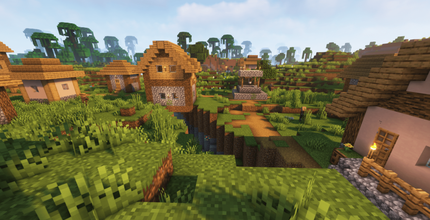 Деревня рядом с джунглями screenshot 3