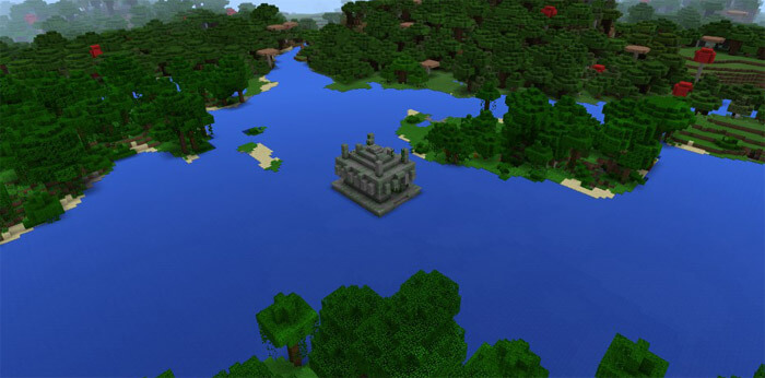 1722489668: Храм в джунглях на воде скриншот 3