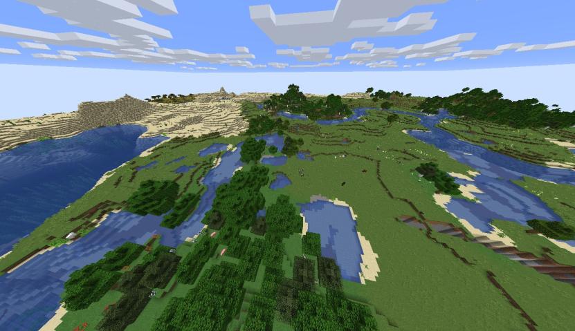 0122333555556689 Unexplored lands far beyond the ocean | Seed Minecraft