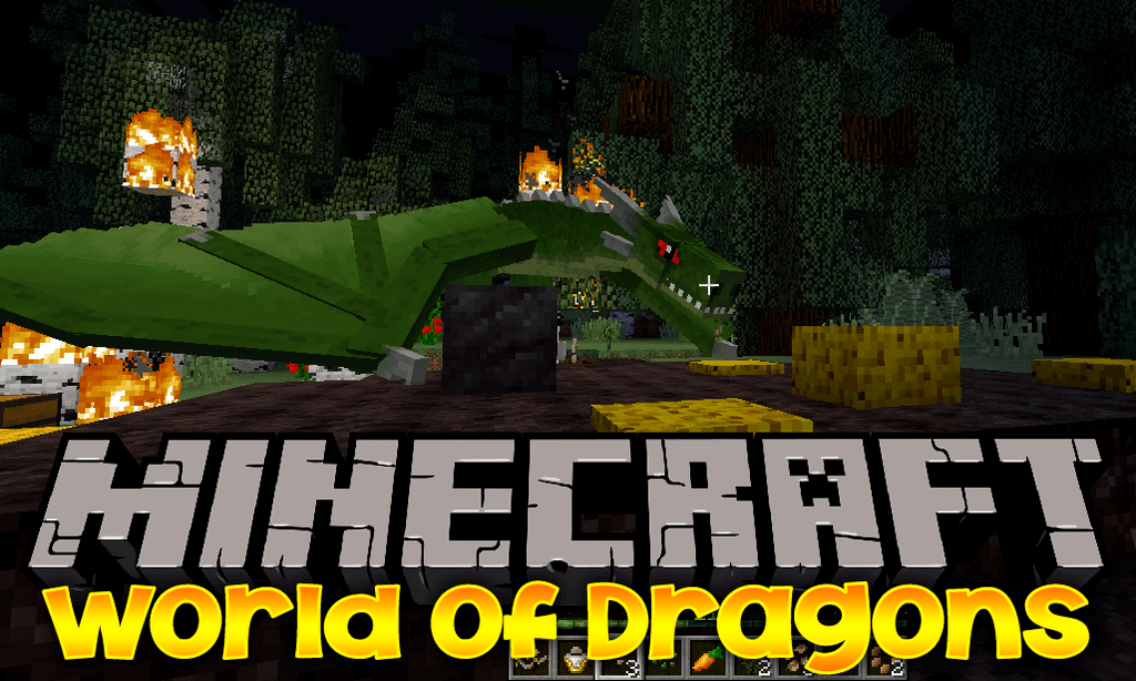 How To Train Your Minecraft Dragon Mod 1.12.2, 1.7.10 