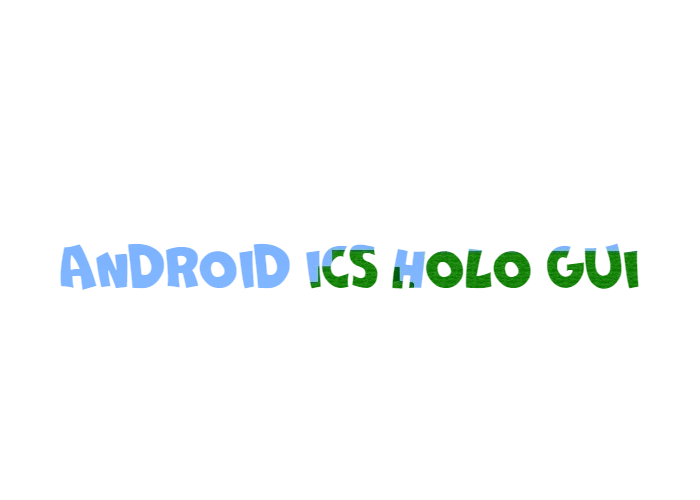 Android ICS Holo GUI скриншот 1
