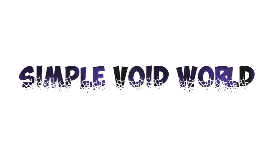 Simple Void World скриншот 1
