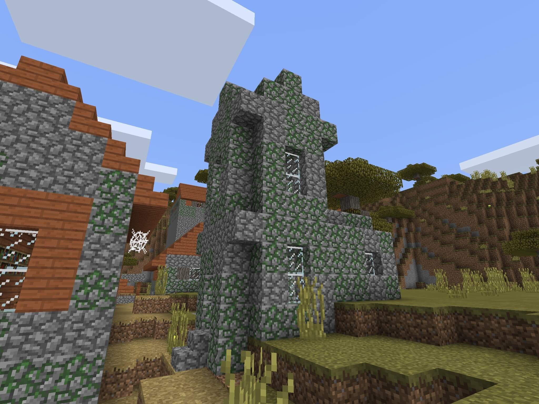 3259165 Zombie Village in a Savanna Biome screenshot 2