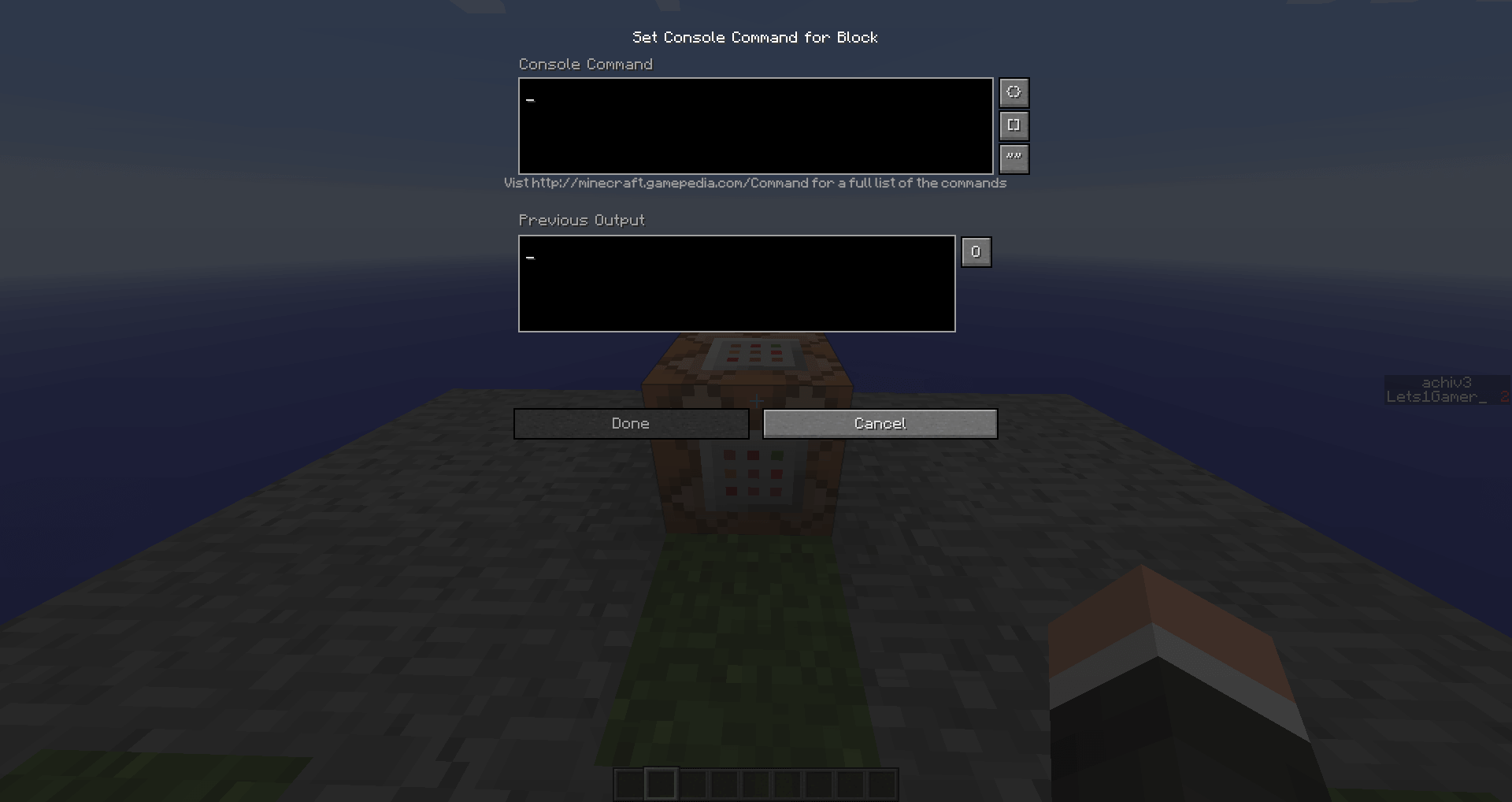 Block Commands скриншот 3